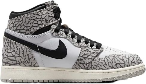 Nike Jordan Air Jordan 1 Retro High OG Tech Grey/Muslin-Black-White FD1437-052 5.5Y in Saudi Arabia