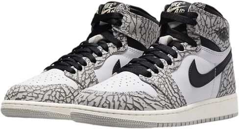 Nike Jordan Air Jordan 1 Retro High OG Tech Grey/Muslin-Black-White FD1437-052 5.5Y in Saudi Arabia