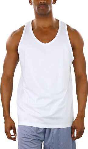 ToBeInStyle Men's Heavy Cotton Tank Top in Kuwait