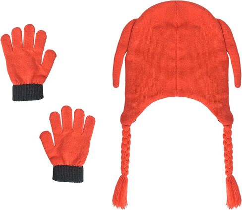 Concept One Sonic The Hedgehog Beanie Hat and Glove Set, Kids Knitted Winter Hat and Gloves in Saudi Arabia