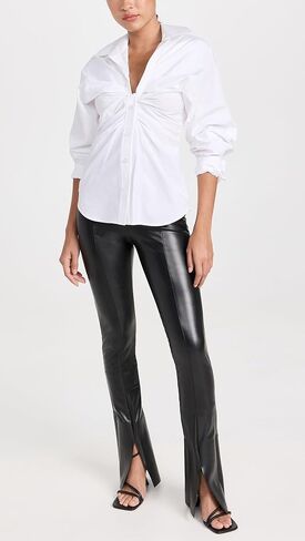 Norma Kamali Women's Spat Leggings, Black, L in Saudi Arabia