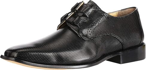 LIBERTYZENO Mens Genuine Leather Classic Tread Design Lace Up Oxford Dress Shoes in Kuwait
