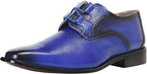 LIBERTYZENO Mens Genuine Leather Classic Tread Design Lace Up Oxford Dress Shoes in Saudi Arabia