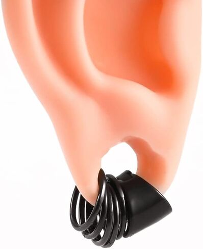 10 PCS Ear Gauges Tunnels Hypoallergenic 316L Stainless Steel 2g 0g Plugs for Ears Body Piercing Jewelry in Kuwait