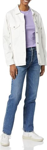 Amazon Essentials Women's Slim-Fit Short-Sleeve Crewneck T-Shirt, Pack of 2 in Kuwait
