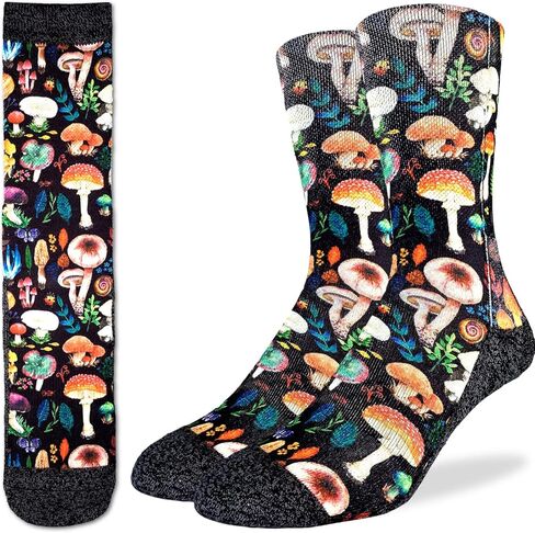 Good Luck Sock Men's Mushrooms Socks, Adult in Saudi Arabia
