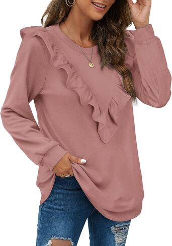 سترة Sieanear النسائية بأكمام طويلة ورقبة على شكل حرف V كاجوال in Kuwait