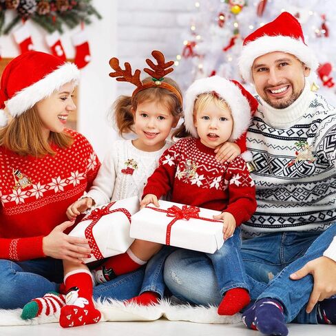 مجموعة دبابيس بروش عيد الميلاد 9/10 قطع من Fesciory للنساء، هدايا مجوهرات عيد الميلاد الكريستالية متعددة الألوان من حجر الراين للفتيات بما في ذلك شجرة عيد الميلاد، سانتا كلوز، أجراس جلجل، الرنة in Kuwait