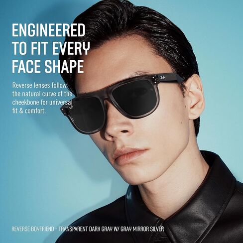 Ray-Ban Rbr0502s Wayfarer Reverse Square Sunglasses in Kuwait