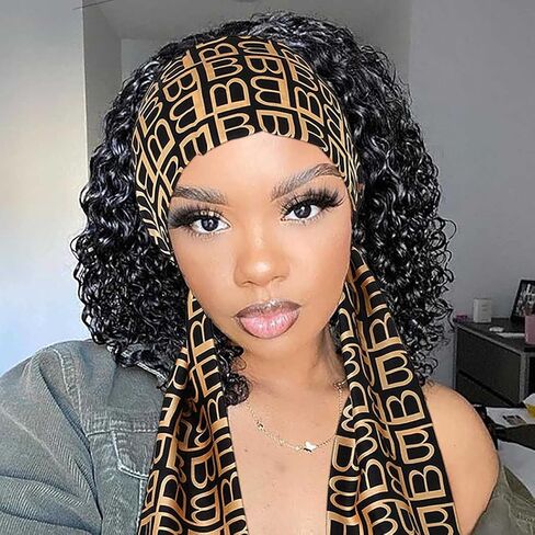 Formery Layering Silk Headband Scarf Black Pattern Satin Edge Scarves African Long Hair Wrap Ribbon for Women and Girls (3PCS) in Saudi Arabia
