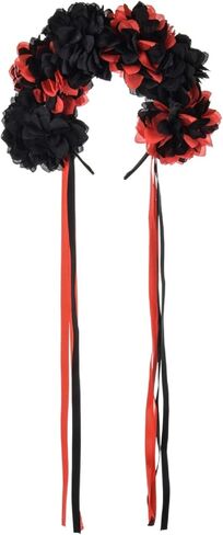 فيفيد صن شريط راس بتصميم تاج زهور بوهو يوم الموتى، اكسسوارات شعر للحفلات التنكرية in Kuwait