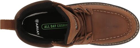 حذاء ARIAT النسائي من Rebar Wedge Moc Toe مقاوم للماء للعمل غربي in Saudi Arabia