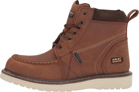 حذاء ARIAT النسائي من Rebar Wedge Moc Toe مقاوم للماء للعمل غربي in Saudi Arabia