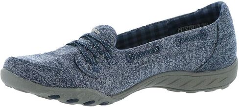 Skechers Breathe Easy - Good Influence Navy 9 C - Wide in Saudi Arabia