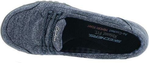 Skechers Breathe Easy - Good Influence Navy 9 C - Wide in Saudi Arabia