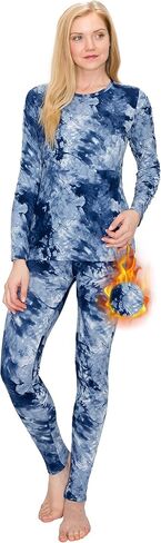 ALWAYS Women's Thermal Underwear Set - Fleece Lined Premium Soft Winter Warm Long Johns Base Layer Thermal Wear in Saudi Arabia