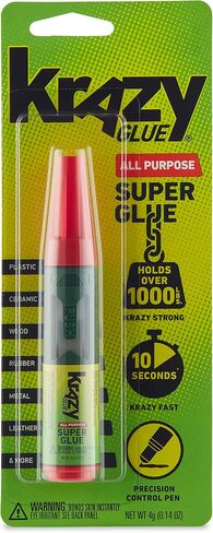 Krazy Glue، جل لجميع الأغراض، قلم تحكم دقيق، 4 جرام، 6 قطع in Kuwait