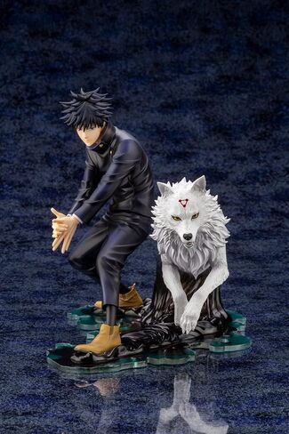 Kotobukiya Jujutsu Kaisen: Megumi Fushiguro ArtFX J Statue, Multicolor, 7 inches in Saudi Arabia