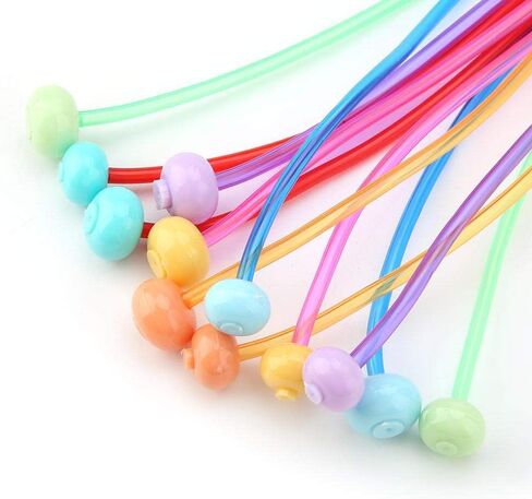 12 PES 1.2 m Long Afghan Crochet Hooks Carpet Knitting Needles with Cable Plastic Crochet Hook Set- Ideal Kit for Crocheting Including Lace, Flowers, Doilies & Baby Clothes in Saudi Arabia