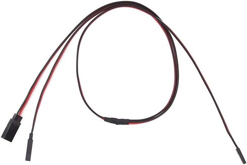 OliRC 5pcs 24" / 600mm Servo Cable Y Harness Extension Cord 22awg 60 cores for RC Car Helicopter Servo Receiver Wire Lead(C145-5) in Saudi Arabia