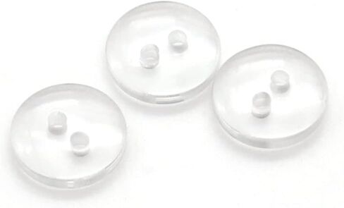1000 Pieces Resin Buttons 2 Holes Sewing Flatback Button Round Craft Buttons for Sewing, Scrapbooking, DIY Project Sewing Buttons(10mm) in Saudi Arabia