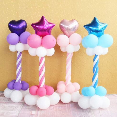 DAIKOYE 2600 قطعة (26 لفة) نقطة صمغ شفافة بالون غراء نقاط لاصقة قابلة للإزالة نقاط مزدوجة الجوانب من شريط لاصق لسجل القصاصات، والحفلات، والزفاف، وتزيين البالونات in Kuwait