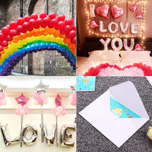 DAIKOYE 2600 قطعة (26 لفة) نقطة صمغ شفافة بالون غراء نقاط لاصقة قابلة للإزالة نقاط مزدوجة الجوانب من شريط لاصق لسجل القصاصات، والحفلات، والزفاف، وتزيين البالونات in Kuwait