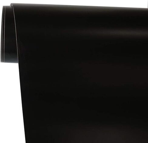 فينيل أسود بنقل حراري 12 بوصة × 5 بوصة بالكي على الفينيل الأسود HTV الفينيل لآلات تي شيرت القطاعات الحرفية 12 بوصة في 5 أقدام in Kuwait