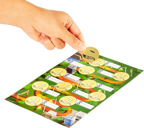 Hot Wheels Rewards Car Pack of 10 Individually Wrapped 1:64 Scale Die-Cast Vehicles in Opaque Bags with Gold Stickers, Rewards or Prizes for Kids 3 Years Old & Up in Saudi Arabia