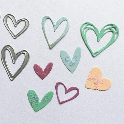 3Pcs/Pack Stamps Frame Metal Cutting Dies for Card Making and Scrapbooking Background Die Cuts Birthday Christmas Craft Dies in Saudi Arabia