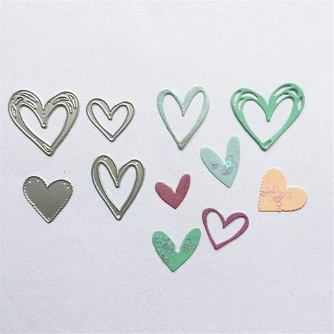 3Pcs/Pack Stamps Frame Metal Cutting Dies for Card Making and Scrapbooking Background Die Cuts Birthday Christmas Craft Dies in Saudi Arabia