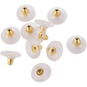 LiQunSweet 30 PCS 3 Sizes 304 Stainless Steel Ball Stud Earrings Findings with Loop for Jewelry Dangle Earring Making