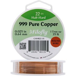 26 Gauge, Copper Wire, Half Hard, Round, 1 Troy oz (86 FT) in Saudi Arabia