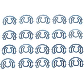 ماكينة خياطة الغرز المتشابكة الصناعية من Hicello علبة بكرة من صفائح الفولاذ/صفائح زنبركية، BC-DB1-NBL، 21 مم، 20 قطعة/المجموعة، مناسبة لسلسلة Juki 8700 in Kuwait