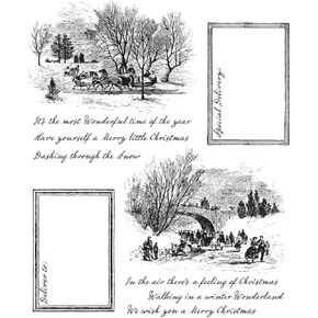 Stampers Anonymous Cling RBBR Stamp Set HDY, Scenic Holiday in Kuwait