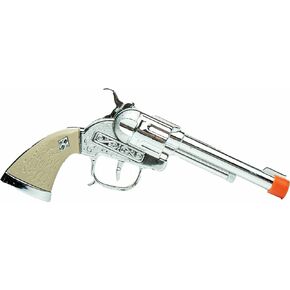 PARRIS CLASSIC QUALITY TOYS EST. 1936 Cowboy Die Cast Steel Side Loading Toy Pistol