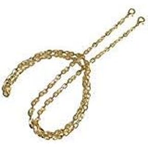 Torostra OL-G 6MM Purse Chain Strap Replacement 47" Gold Plated Metal Chain Handbags Strap for Clutch Wallet Satchel Tote Bags Shoulder Crossbody Bag Chain Replacement Strap in Kuwait