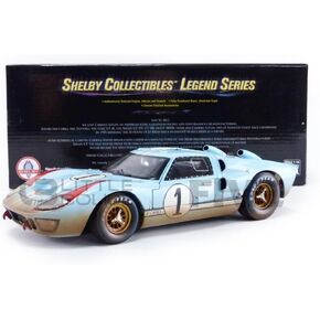 شيلبي مقتنيات 1:18 فورد GT40 MK II 1966 #1 بعد السباق + الخليج + in Saudi Arabia