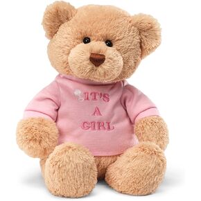 GUND “I’m The Big Brother" Message Bear with Blue T-Shirt, Teddy Bear Stuffed Animal for Ages 1 and Up, Brown, 12" in Kuwait