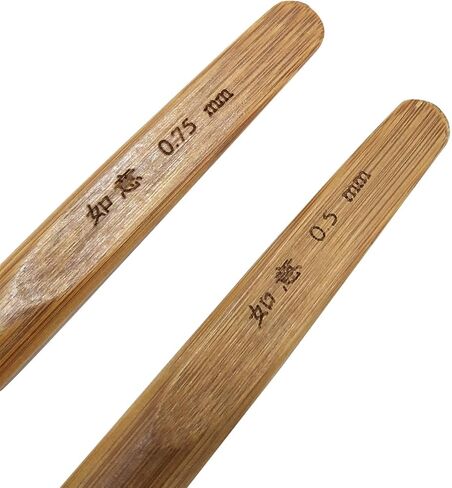 BeeSpring 2 pieces Dreadlock Crochet Hook Soft Touch Steel 0.5mm 0.75mm Crochet Hook for Dreads Dreadlock Needle Tool for Braid Craft in Saudi Arabia