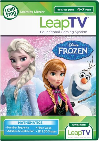 LeapFrog LeapTV: Disney Frozen: Arendelle's Winter Festival Educational, Active Video Game Toy in Kuwait