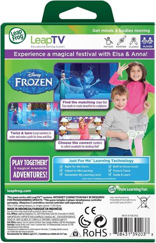 LeapFrog LeapTV: Disney Frozen: Arendelle's Winter Festival Educational, Active Video Game Toy in Kuwait