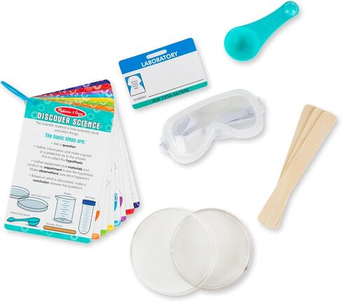 Melissa & Doug Scientist Role Play Costume Set (X pcs) - Lab Coat, Goggles, 6 Experiments in Saudi Arabia