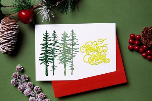 ALIBBON Merry Christmas Die Cuts for Card Making, Tree Deer Cutting Dies Metal Template Molds, Winter Wishes Words Dies for Crafting DIY Photo Album Paper Embossing Scrapbooking Supplies in Saudi Arabia