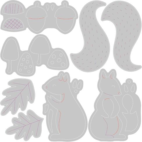 Sizzix Surfacez - Little Sizzles Mat Board 656492, White, 6 Sheets, One Size in Saudi Arabia