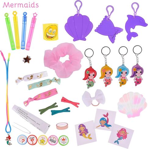 Sunny Days Entertainment Pom Pops - Surprise DIY Craft Activity Kit for Kids - Receive Either The Unicorn, Mermaid or Llama Style - Colors and Styles May Vary in Kuwait