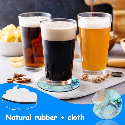 قواعد اكواب فارغة فارغة من هيمومو مكونة من 50 قطعة من 5 انماط مربعة الشكل بتصميم دائري للتسامي الحراري والحرف اليدوية والنقل الحراري والمكتب in Kuwait