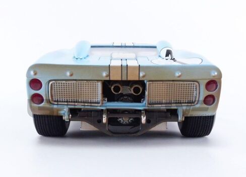 1966 Ford GT-40 MK 2 Gulf Blue Dirty Version #1 1/18 by Shelby Collectibles 405 in Saudi Arabia