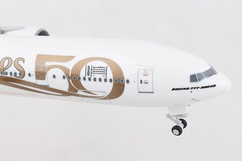 Daron SkyMarks Emirates 777-300ER 1/200 w/Gear 50th Anniversary SKR1099 in Saudi Arabia