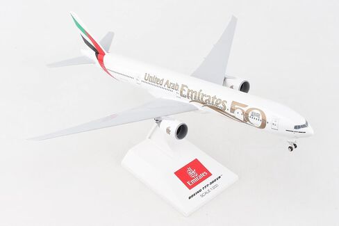 Daron SkyMarks Emirates 777-300ER 1/200 w/Gear 50th Anniversary SKR1099 in Saudi Arabia
